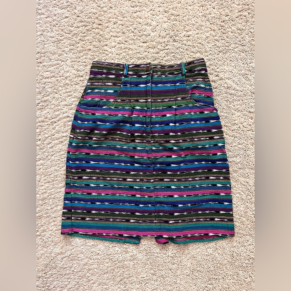 Vintage woven skirt